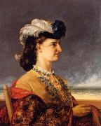 Gustave Courbet Portrait of Countess Karoly china oil painting artist